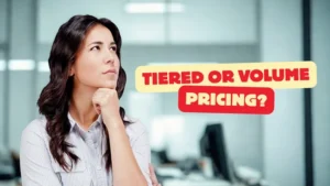 tiered pricing vs volume pricing