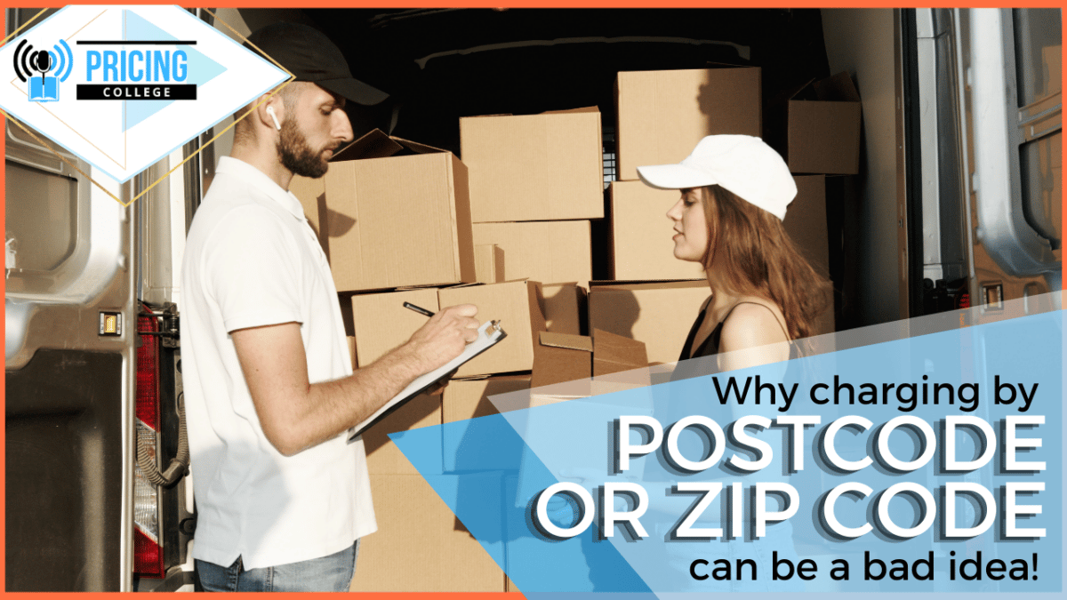 Zone Pricing: Why Charging by Postcode or Zip Code can be a Bad Idea!