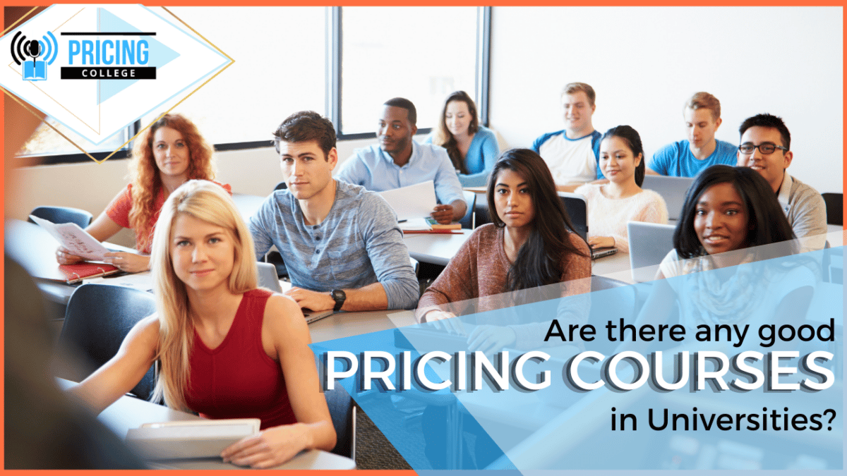 Are there any good pricing courses in universities