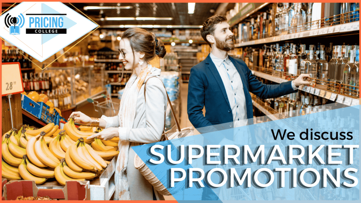 We discuss supermarket promotions