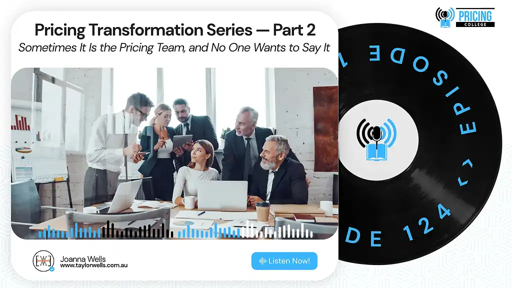 Improving Pricing Performance
